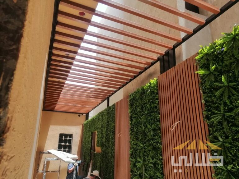 البرجولات الخشبية ومميزاتها