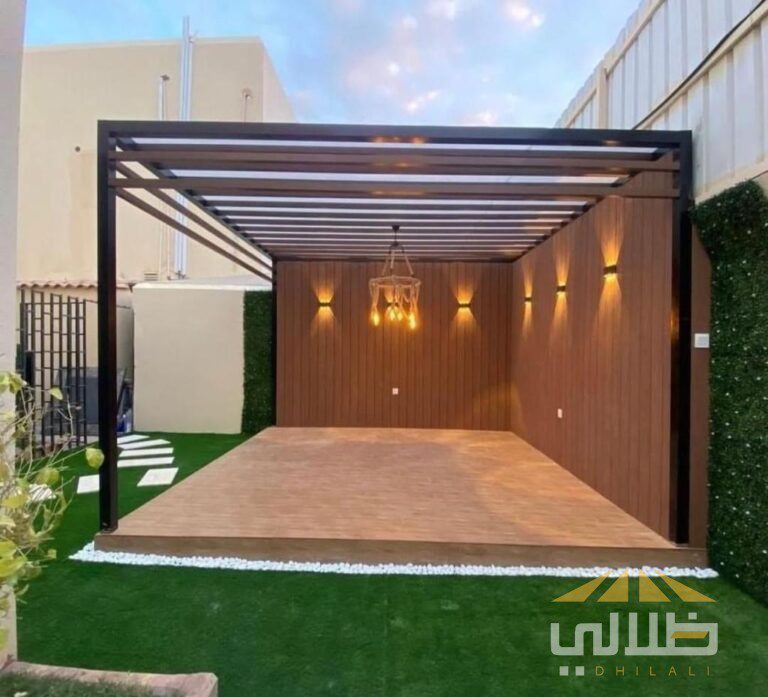 جلسات العشب الخارجية