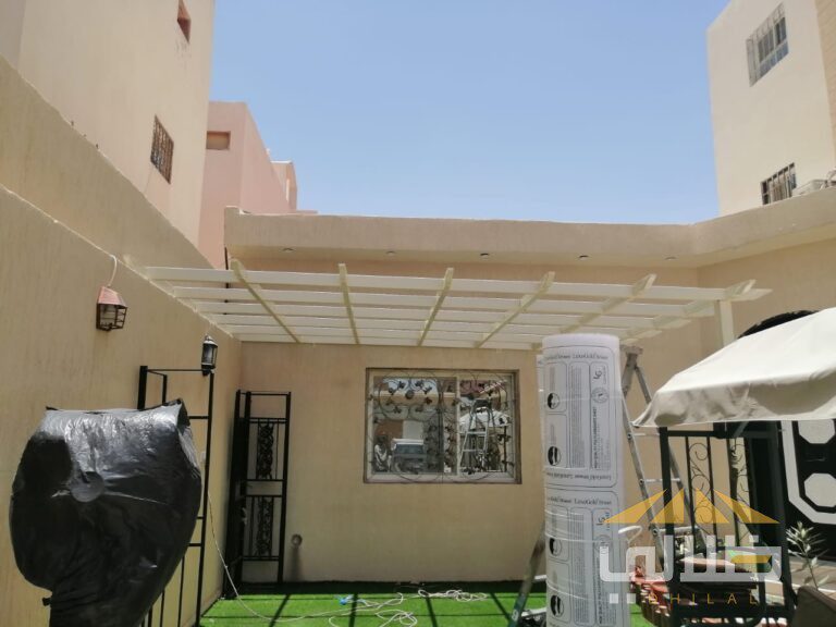 المظلات المصنوعة من مادة اللكسان الرياض مؤسسة ظلالي