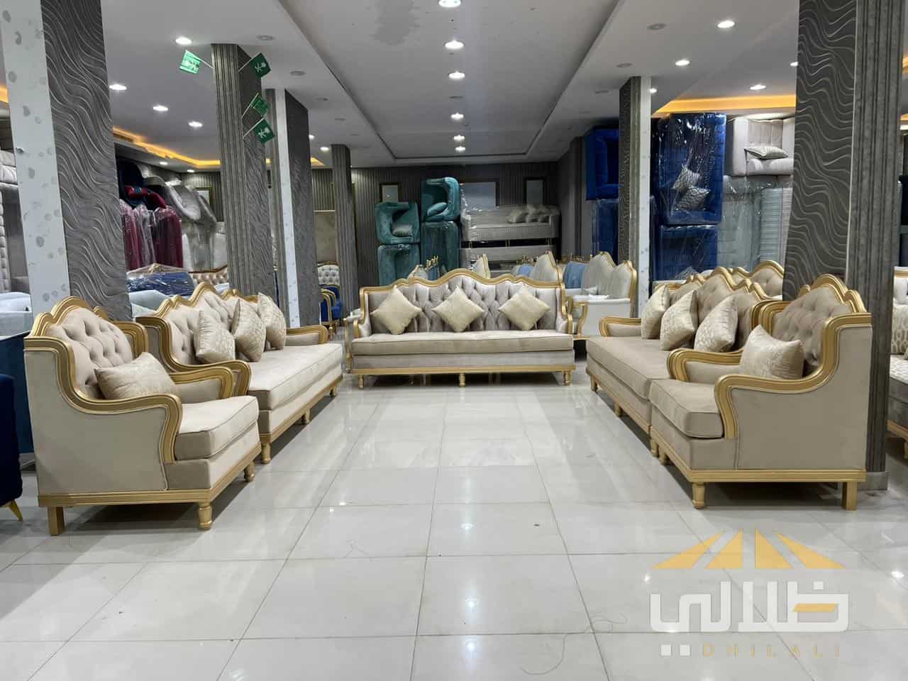 كنب كلاسيكي - مؤسسة ظلالي - الرياض - صور