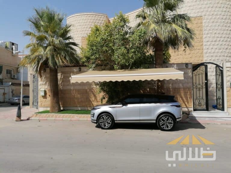 تركيب مظلة كهربائية - الرياض - مؤسسة ظلالي