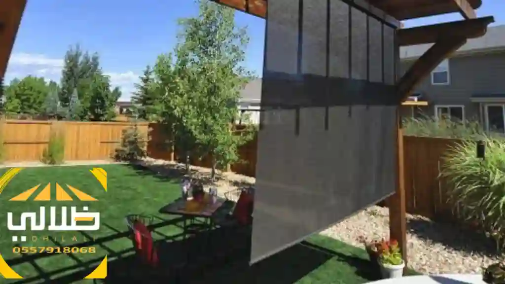 تركيب سواتر قماش بولي إيثيلين في الرياض