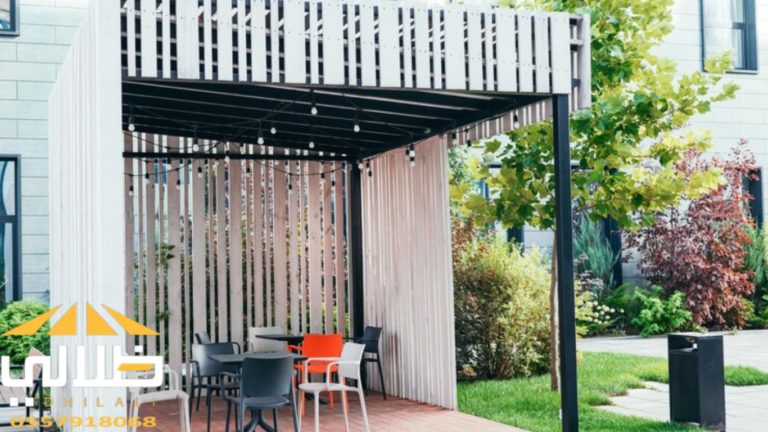 اشكال برجولة حديد بالرياض