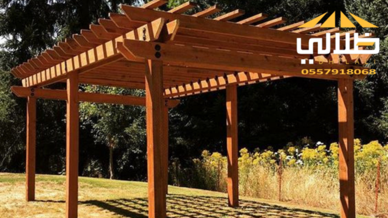 برجولات حدائق خشبية