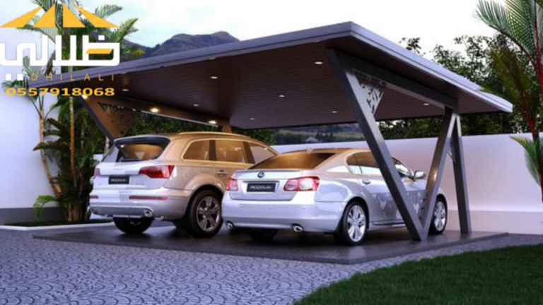 مظلات سيارات متحركة كهربائية