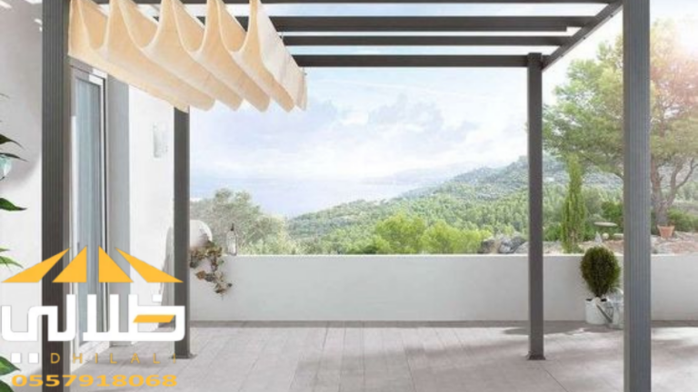 مظلات كهربائية متحركة حراج