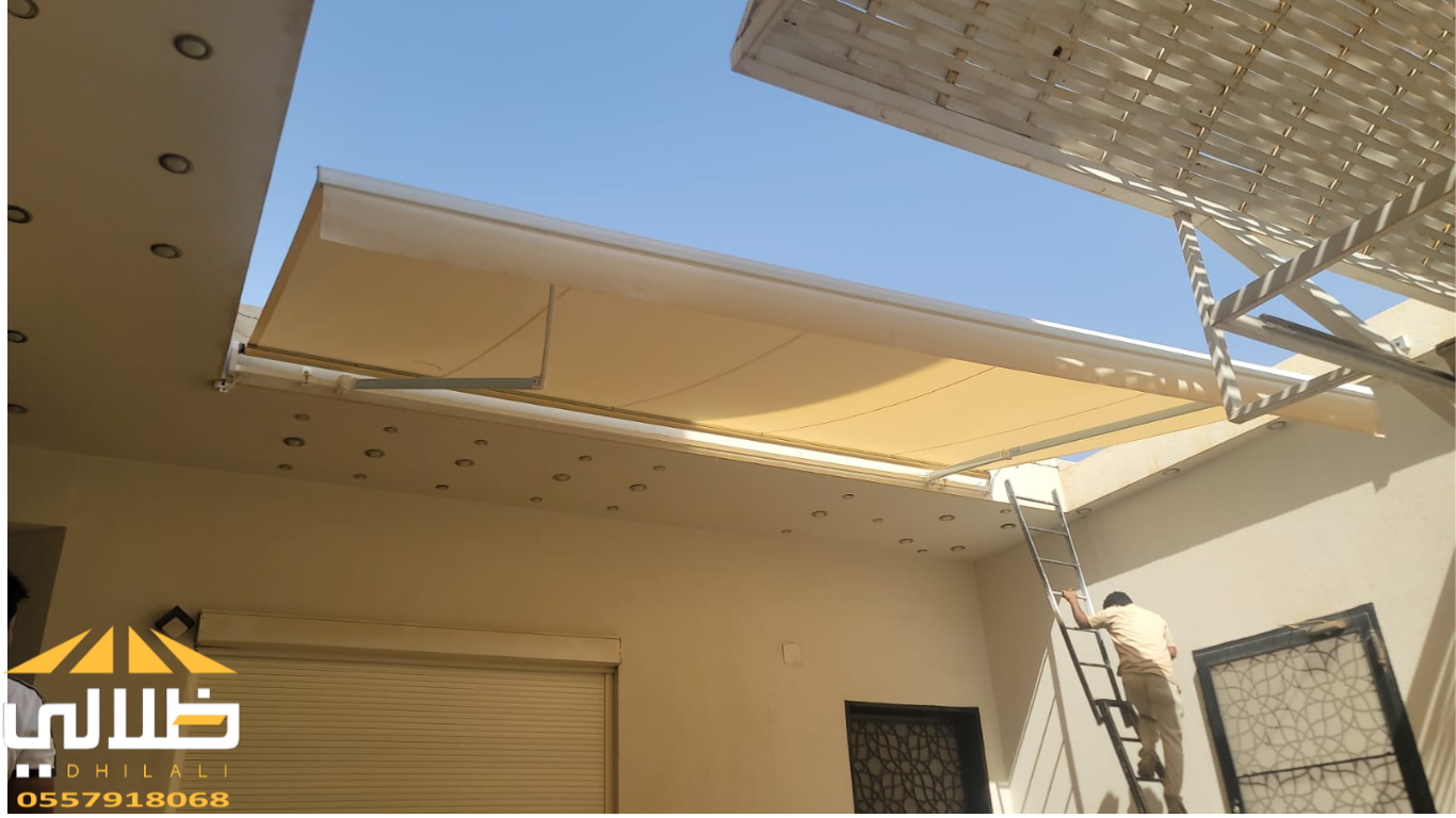 مظلات متحركه كهربائيه تركية