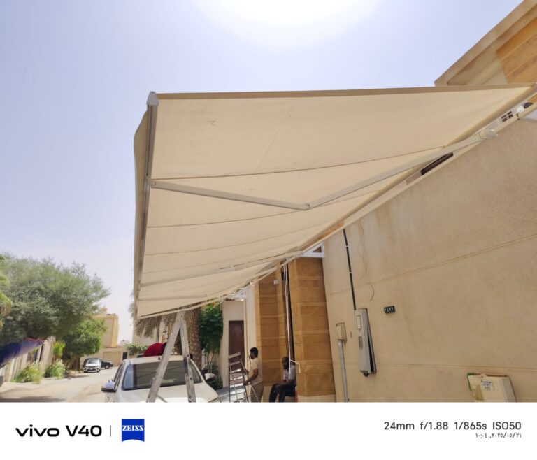 شركة تركيب مظلات متحركة بالسعودية