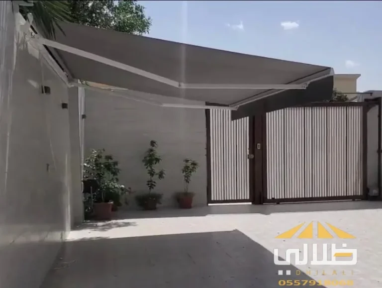 مظلات سيارات متحركة كهربائية الرياض